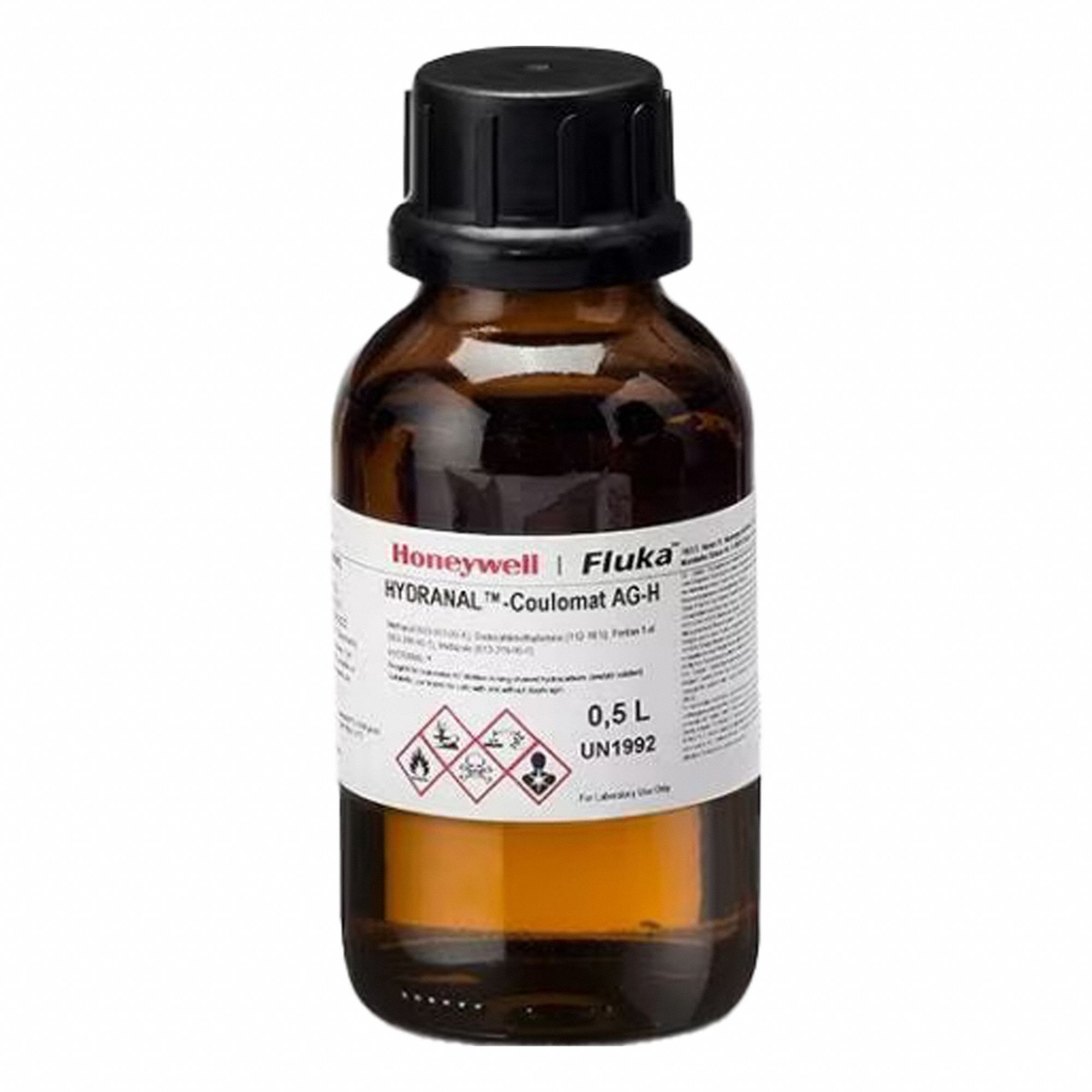 Hydranal Coulomat AG-H: Lab, 500 mL, 68007-08-9, Reagent, Liquid, Bottle, Polycoated, 1