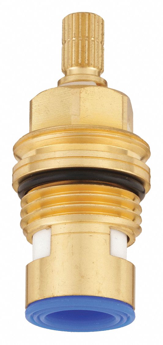 Stem: For Milwaukee Series, Use with Cold Water, Brass, Ceramic Disc, (1) Cartridge