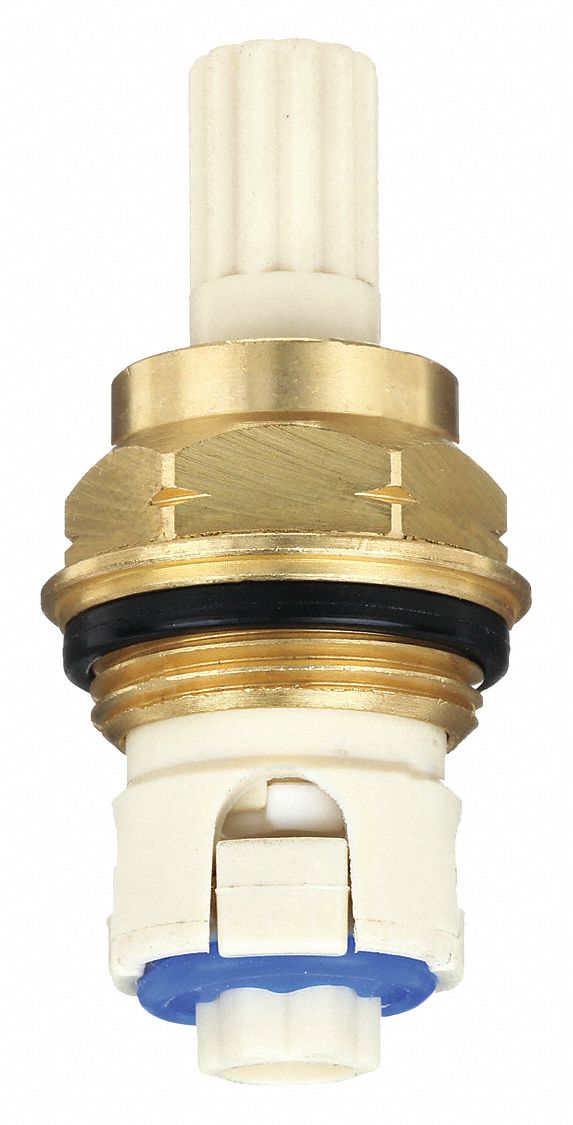 Cartridge: For Price Pfister Series, Use with Cold Water, Brass, Ceramic Disc, (1) Cartridge