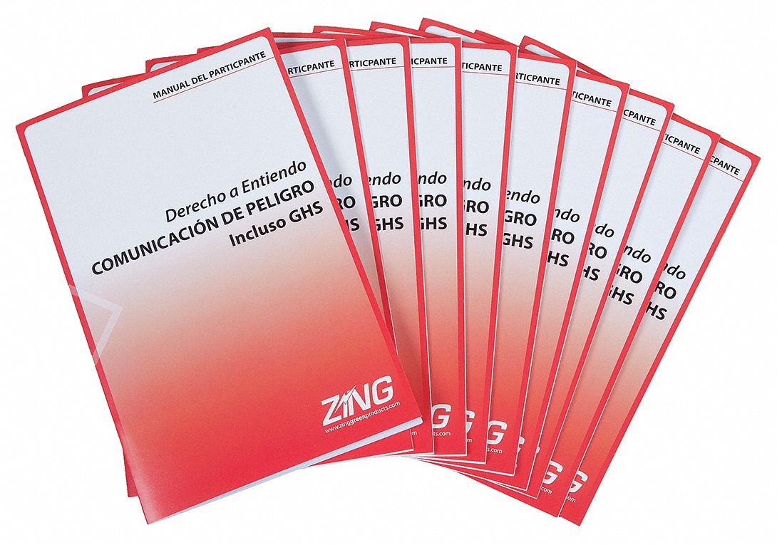 ZING, GHS Safety Data Sheet, Binders and Compliance Stations, Training