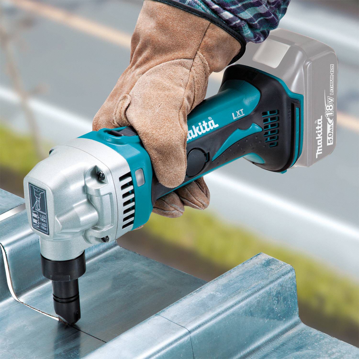 metal nibbler cordless sheet makita zoom grainger 18v sign tap roll