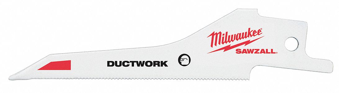Reciprocating Saw Blade: 30 Teeth per Inch, 3 1/4 in Blade Lg, 0.04 in Blade Thick, 5 PK