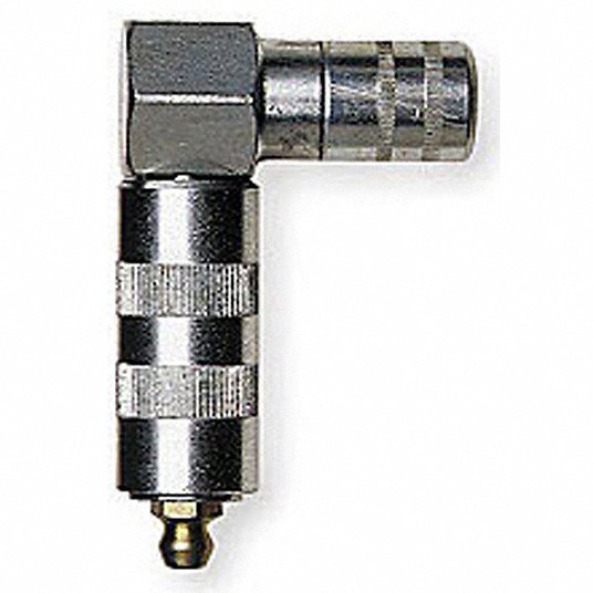 Lincoln Industrial 5883 Slotted Right Angle Coupler 90 Degree