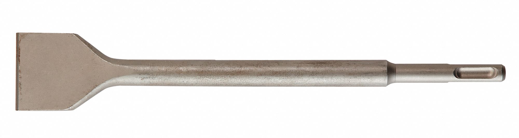 MILWAUKEE Chisel Type Scaling Chisel, Chisel Bit, 1 13/16 in, SDS Plus