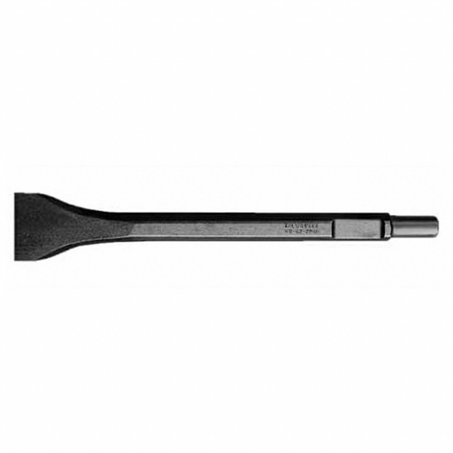 CHISEL FOR SPLINE TOOL, 2 IN HEAD W, 12 IN L, ¾ IN SHANK DIAMETER, RIGHT HAND
