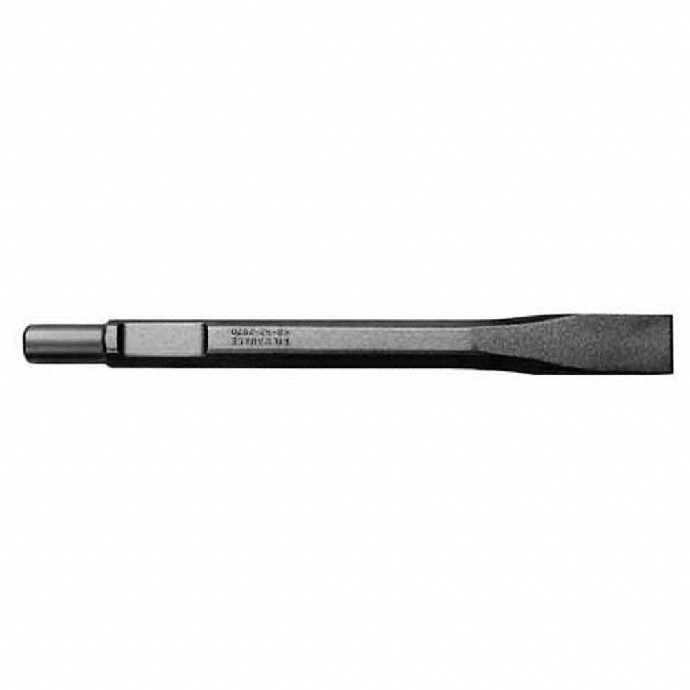 CHISEL FOR SPLINE TOOL, 1 IN HEAD W, 18 IN LENGTH, ¾ IN SHANK DIAMETER