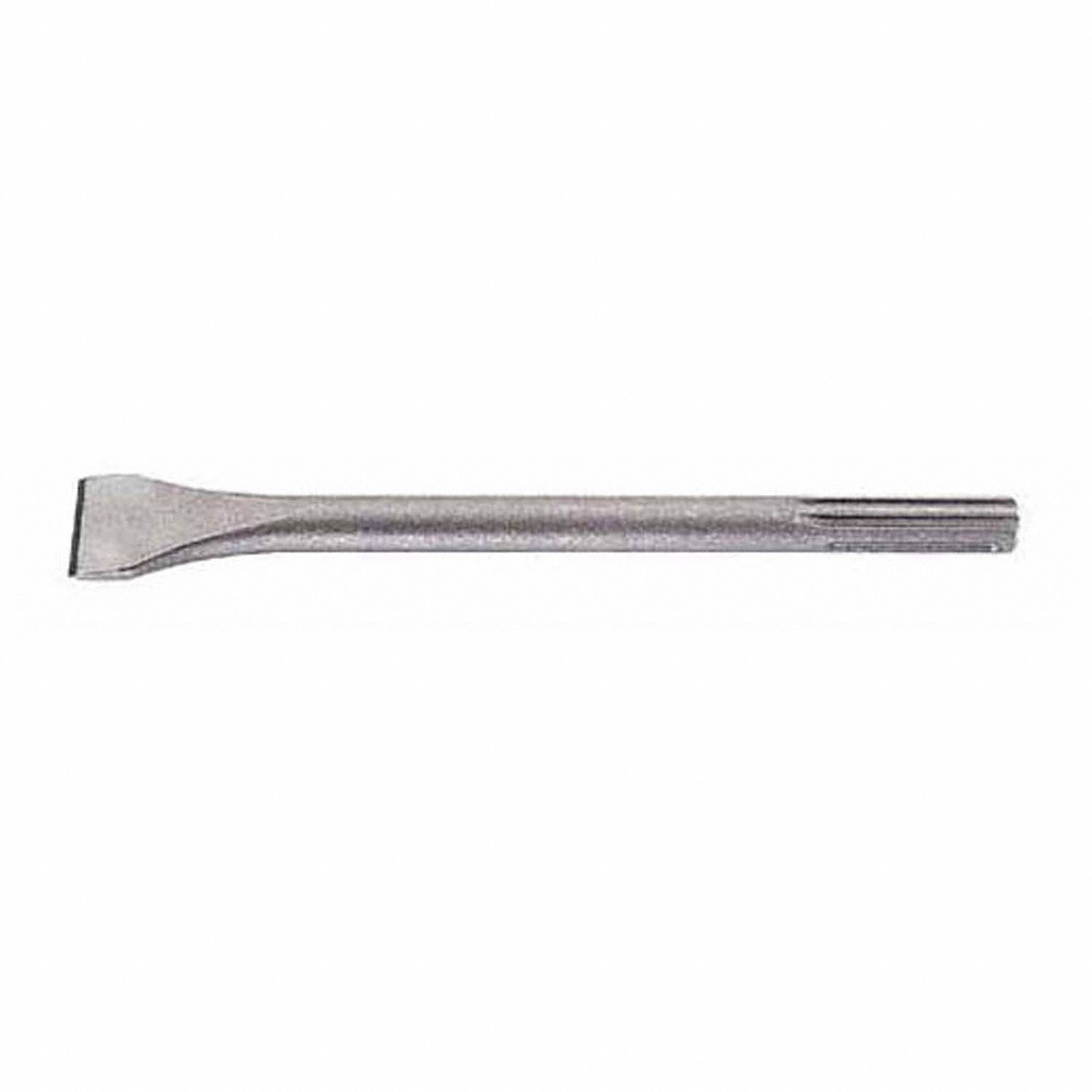 SELF SHARPENING CHISEL BIT, 3 IN HEAD W, 12 IN L, 45/64 IN SHANK DIAMETER, SDS MAX