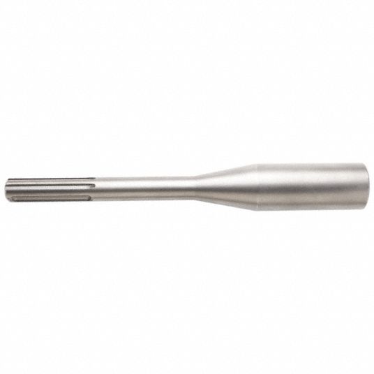 MILWAUKEE Chisel Type Ground Rod Driver, Chisel Bit, 3/4 in, SDS Max