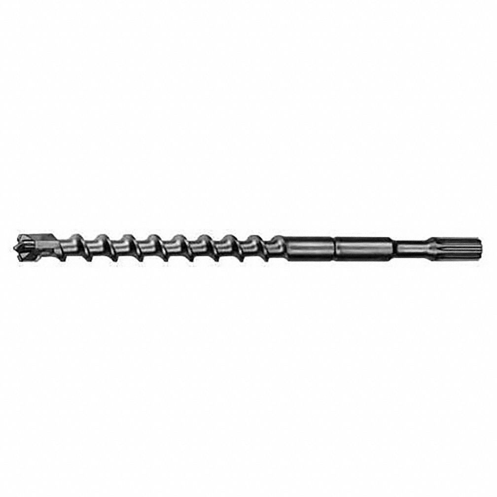 ROTARY HAMMER DRILL, ¾ IN DRILL BIT SIZE, 17 IN MAX DRILLING DEPTH, 22 IN L