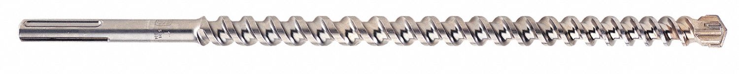 Rotary Hammer Drill: 5/8 in Drill Bit Size, 7 in Max Drilling Dp, 13 in Overall Lg