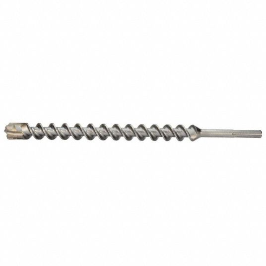 MILWAUKEE Rotary Hammer Drill: 1 3/8 in Drill Bit Size, 18 in Max Drilling  Dp, 23 in Overall Lg