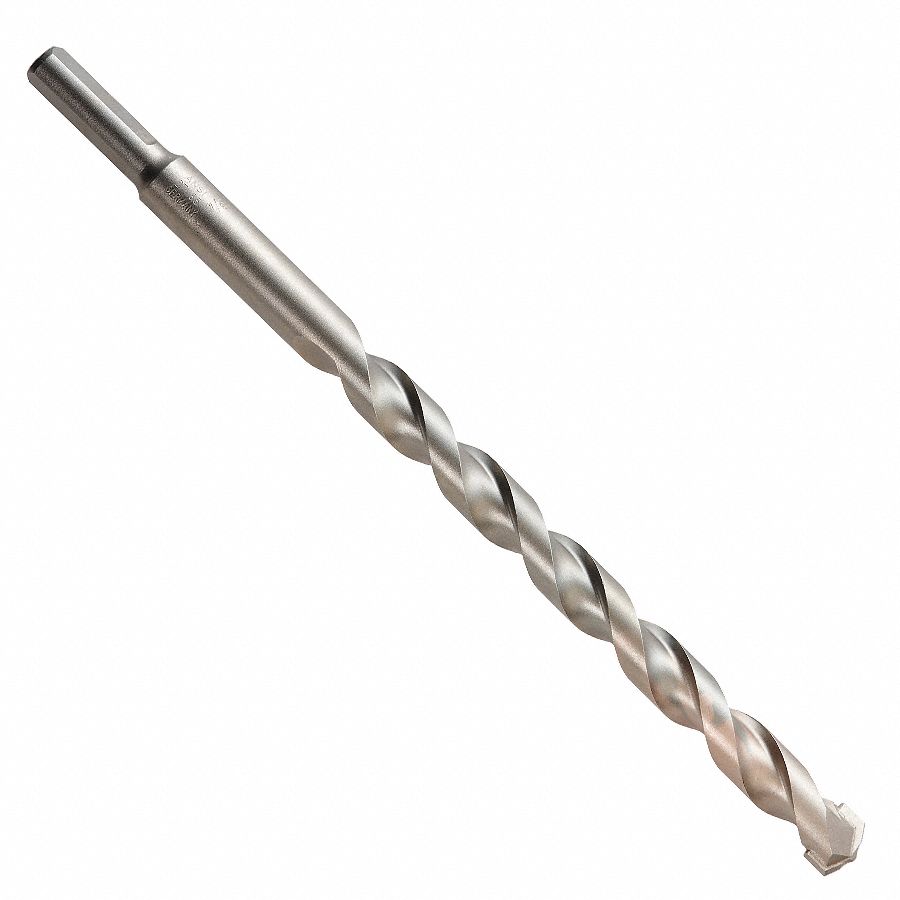 MILWAUKEE Hammer Drill Bit, 3-Flat, 3/4x12 In - 45L396|48-20-8846 ...