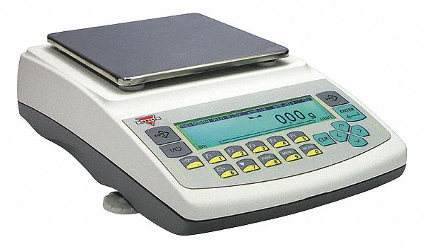 Compact Bench Scale: 3, 000 g Capacity, 0.01 g Readability, ct/g/gr/kg/lb/mg/oz/ozt/pwt