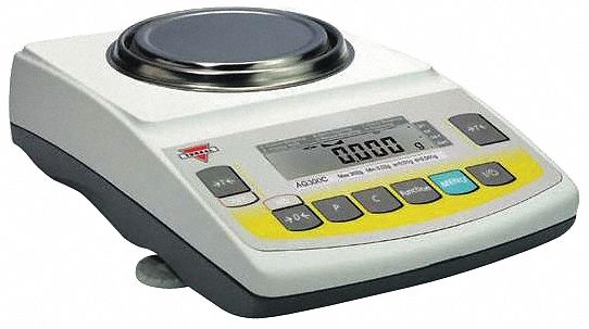 Compact Bench Scale: 500 g Capacity, 0.001 g Readability, ct/g/gr/kg/lb/oz/ozt/pwt