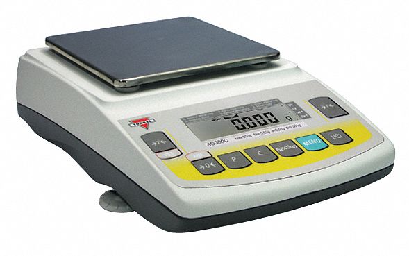 Compact Bench Scale: 2, 000 g Capacity, 0.01 g Readability, ct/g/gr/kg/lb/oz/ozt/pwt