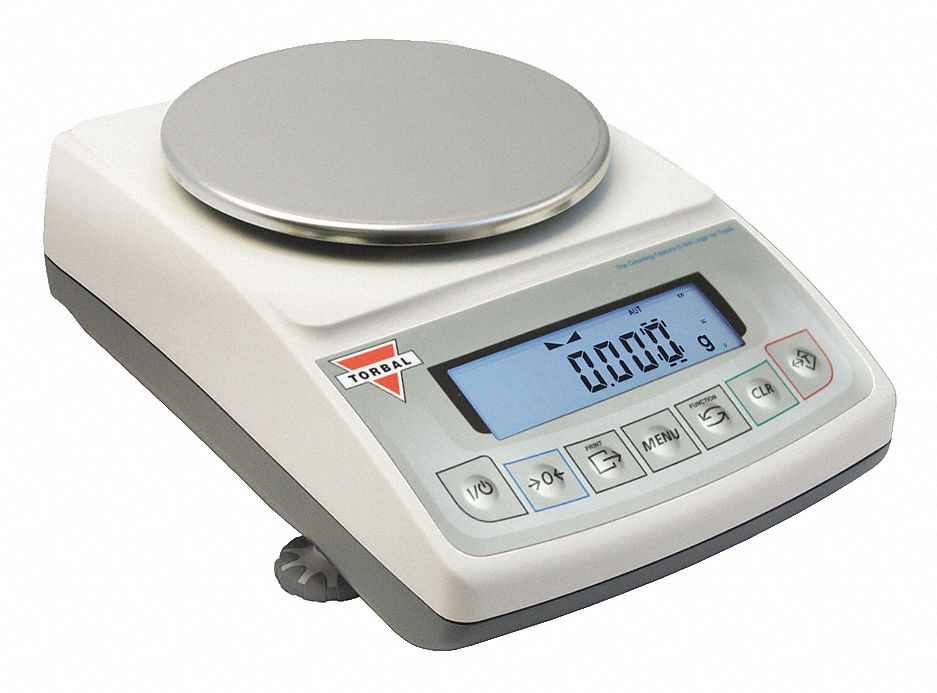Compact Bench Scale: 1, 200 g Capacity, 0.01 g Readability, g, 0.02 g Linearity, ABS
