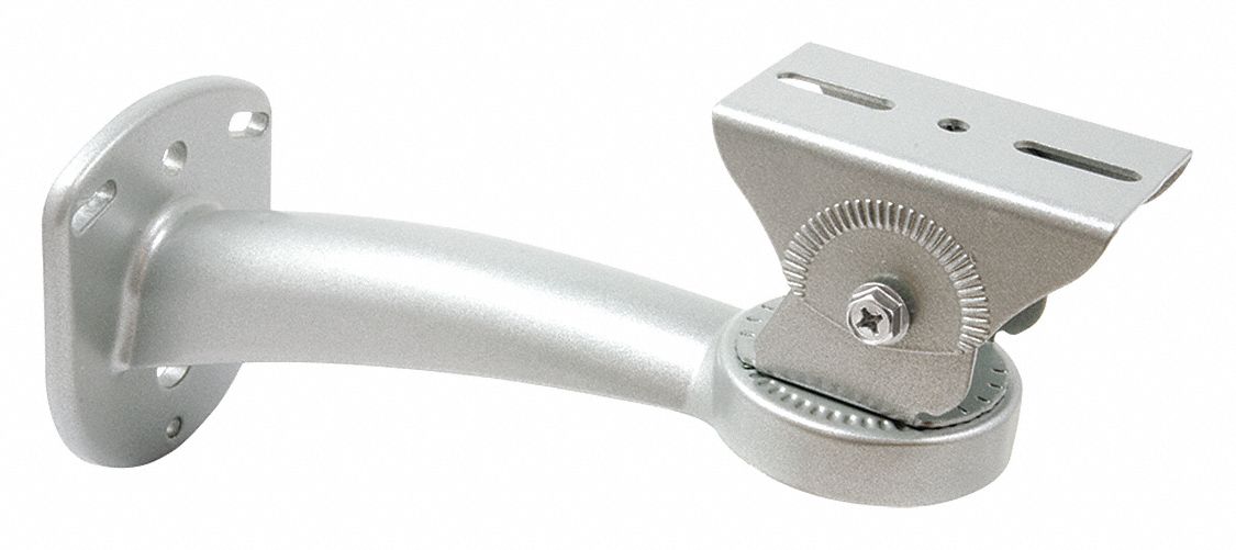 ACTI Wall Mount Adapter, 335/64 in. H, Metal 45LN44PMAX1107 Grainger