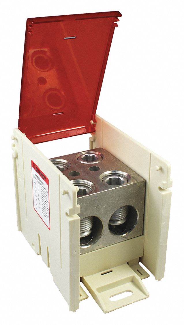 BURNDY Power Distribution Block Cover For Use With BDBLCS_ Series Pwr
