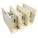 POWER DISTRIBUTION BLOCK, 3 POLES, DIN-RAIL/SURFACE MOUNT