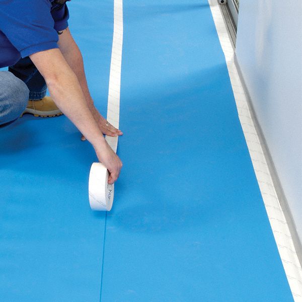 POLYKEN Duct Tape FlameRetardant, Polyken, Series 225FR, Std Duty, 3 in x 60 yd, White