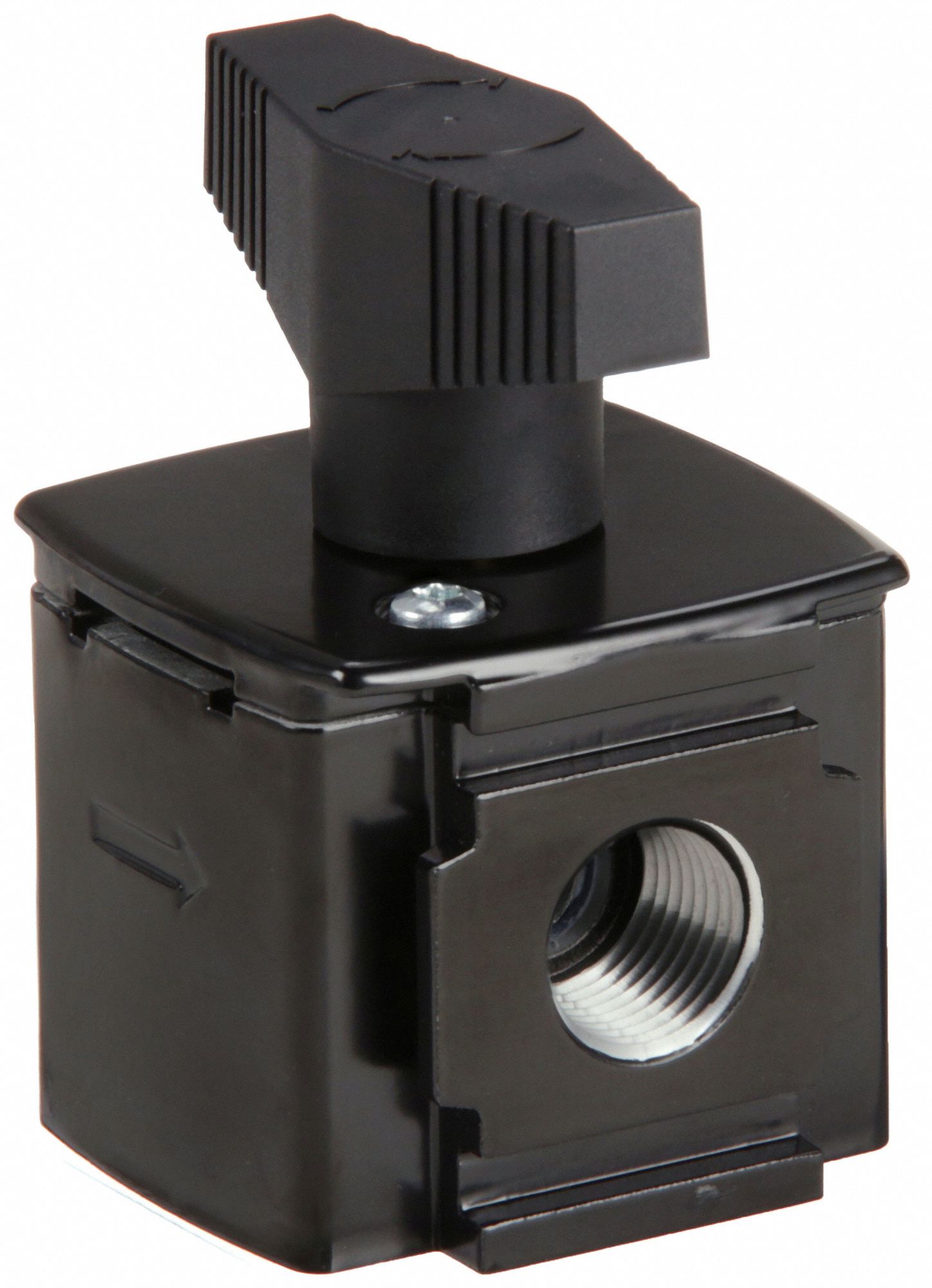 AIR LINE LOCKOUT VALVE, 1/2 IN NPT OUTLET SIZE, 246 PSI MAXIMUM OPERATING PRESSURE, V60