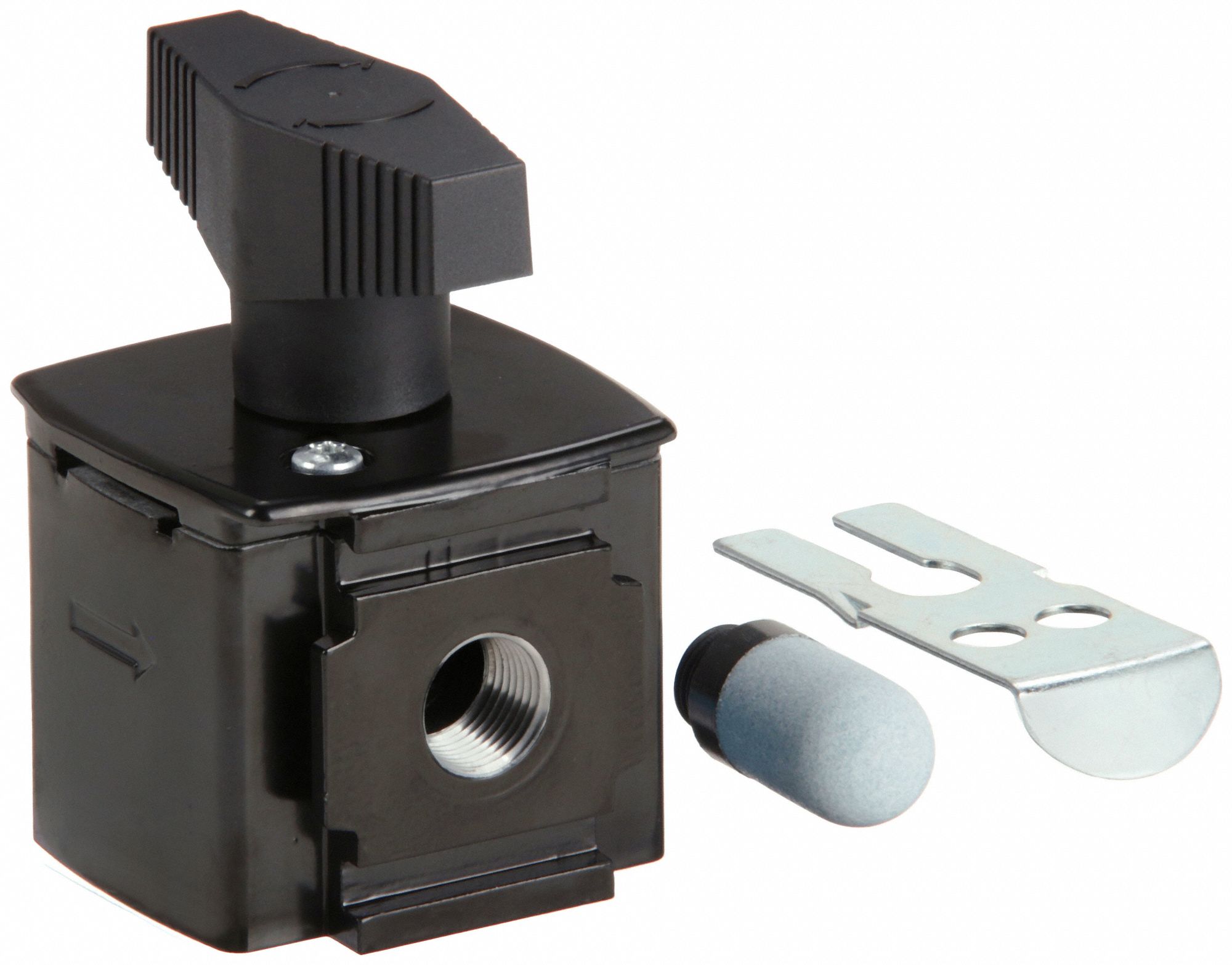 WILKERSON Air Line Lockout Valve 3/8 in NPT, 3/8 in NPT Outlet Size, 246 psi Max Op Pressure