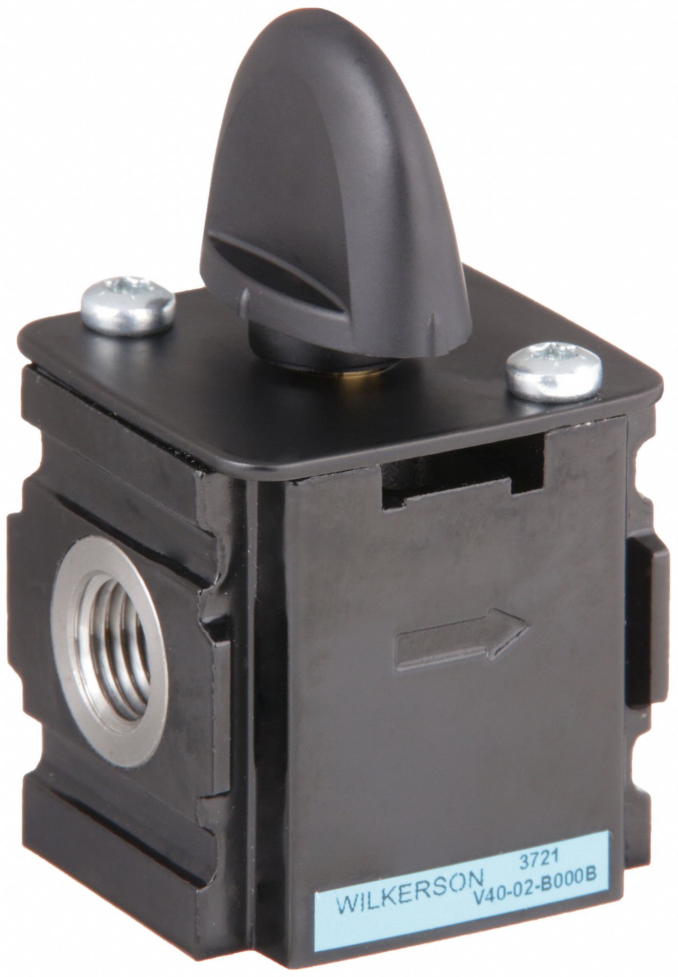 AIR LINE LOCKOUT VALVE, 1/4 IN NPT OUTLET SIZE, 246 PSI MAXIMUM OPERATING PRESSURE, V40