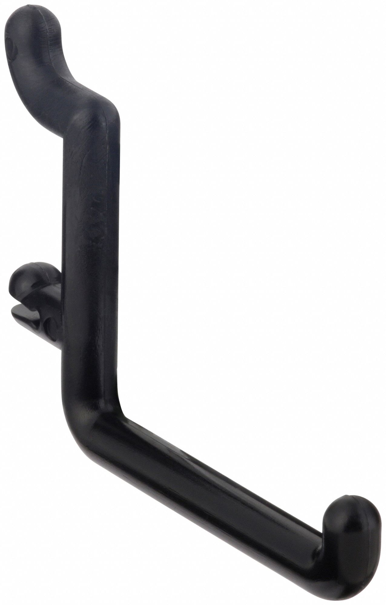 FUNCTIONAIRE, 1/4 in Peg Hole, For 1 in Pegboard Hole Spacing, Single