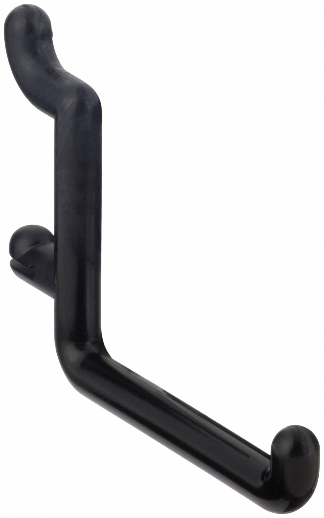 FUNCTIONAIRE, 1/4 in Peg Hole, For 1 in Pegboard Hole Spacing, Single