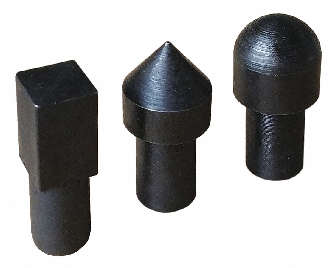 Punch Set, Punch Set, 3pcs, Round, Point, Square