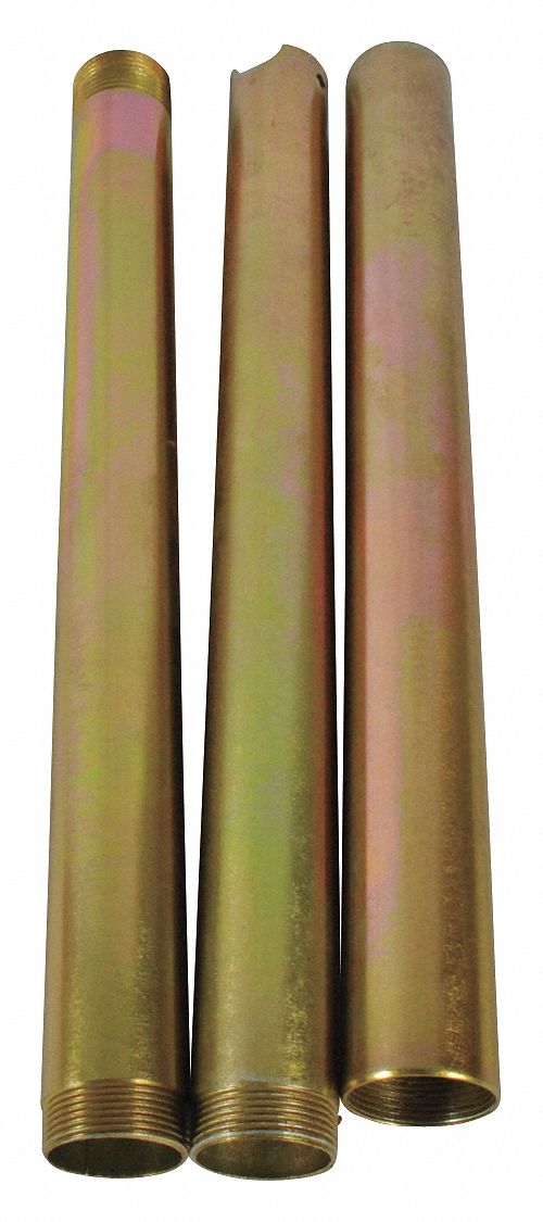 Rigid Steel Suction Tube, 3pcs