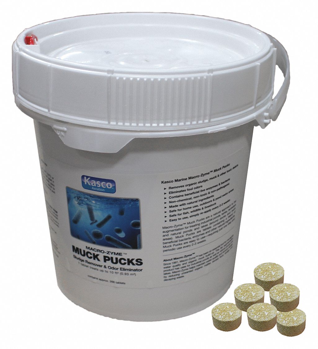 Pond Bacteria Enzyme: 7 lb, 1 Puck Treat Up to 10 ft