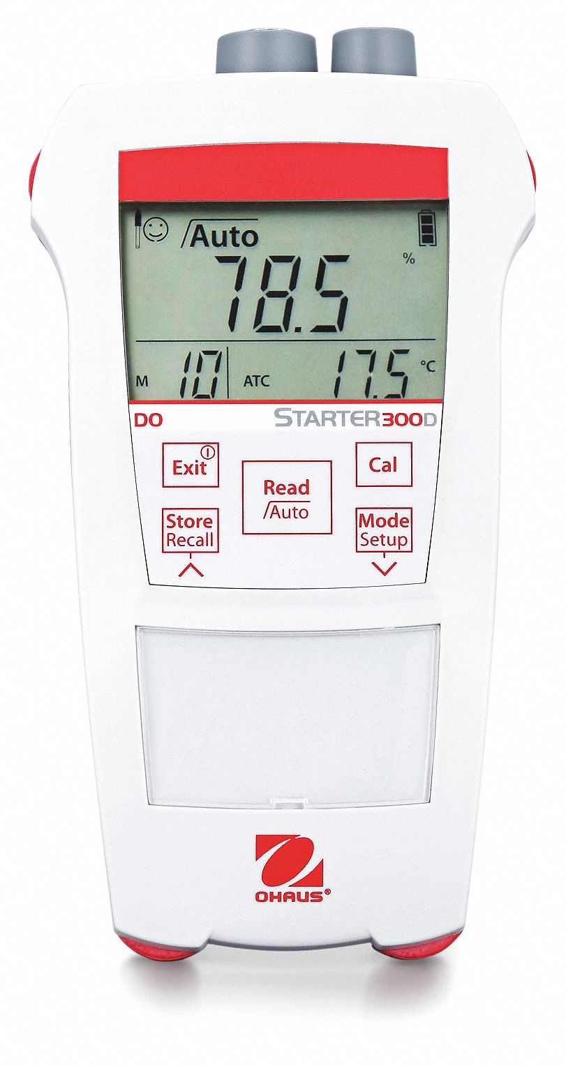Dissolved Oxygen Meter, LCD, IP54
