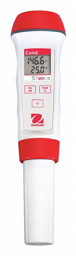 OHAUS, Conductivity, 1,999 uS/cm Conductivity Range - Max