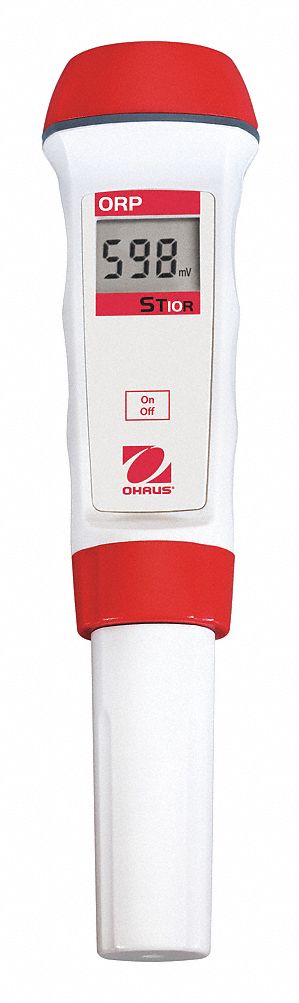 ORP Meter: -1000 mV, 1000 mV, 1 mV, +/-2 mV, Waterproof, Single Line