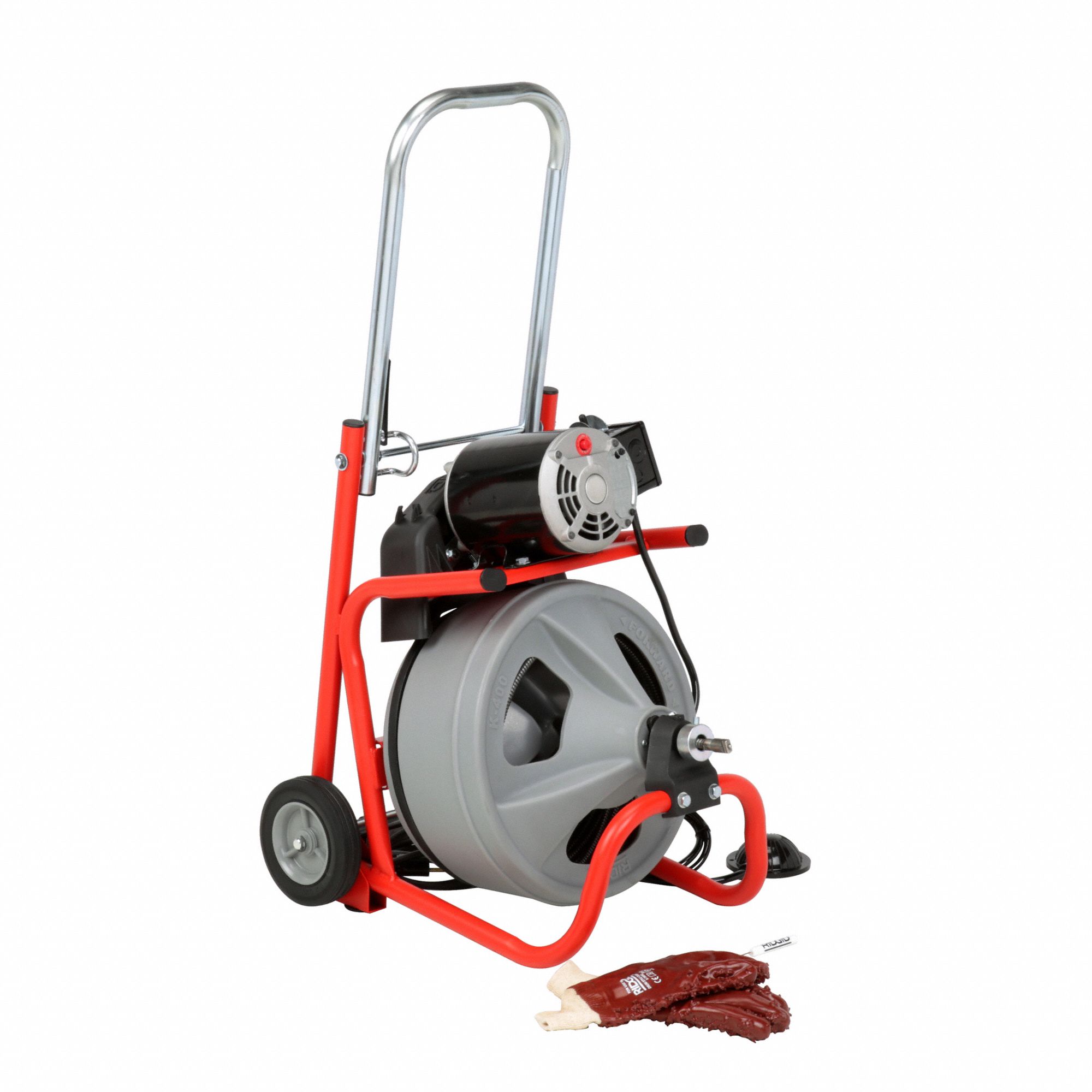 RIDGID K-400 AutoFeed Drain Cleaning Snake Auger 120-Volt Drum