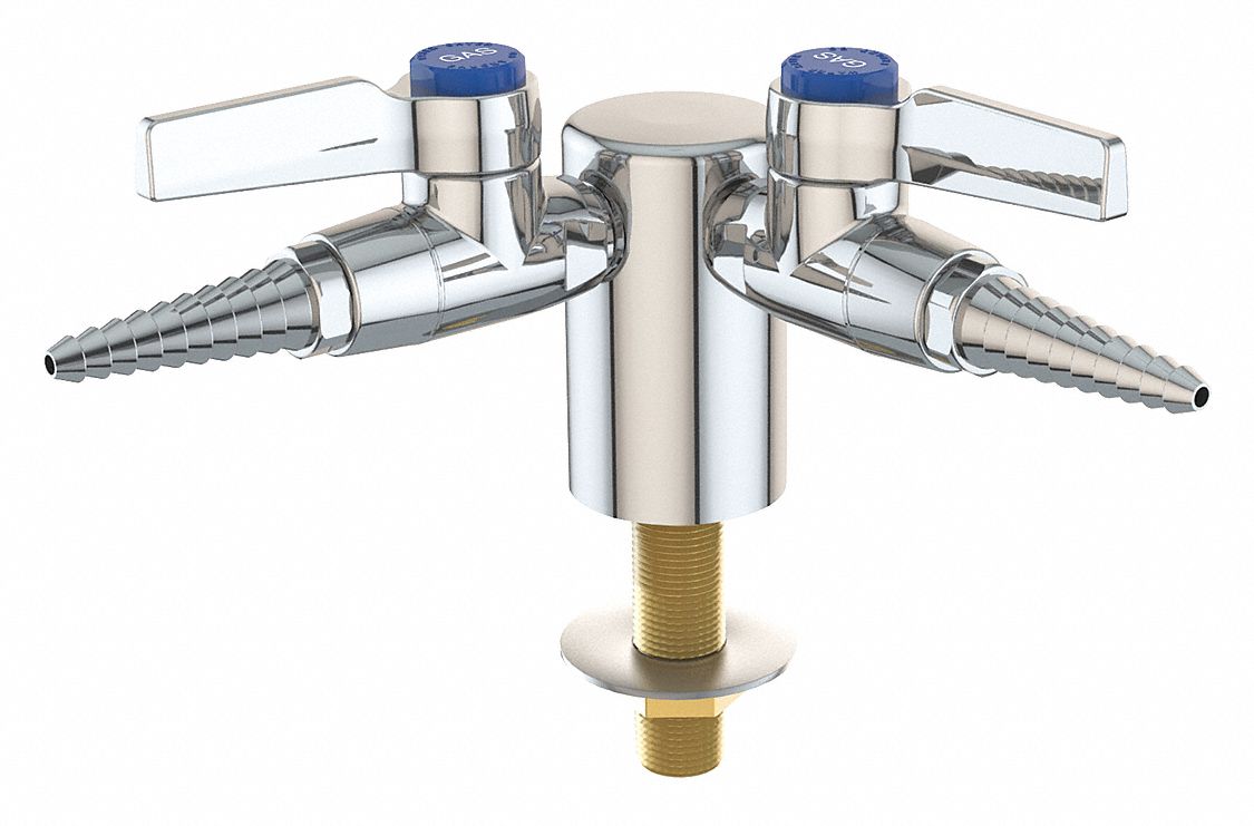 75 psi CWP, Lever, Lab Gas Valve 45MN95LGF4200132AWSAA Grainger