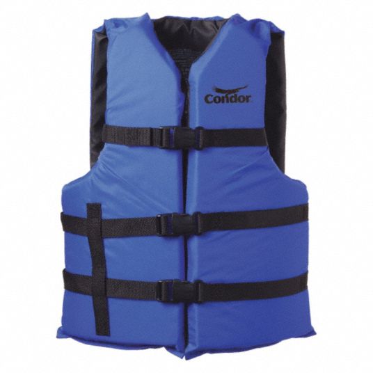 CONDOR Standard Life Jacket, USCG Type III, Foam Flotation Material