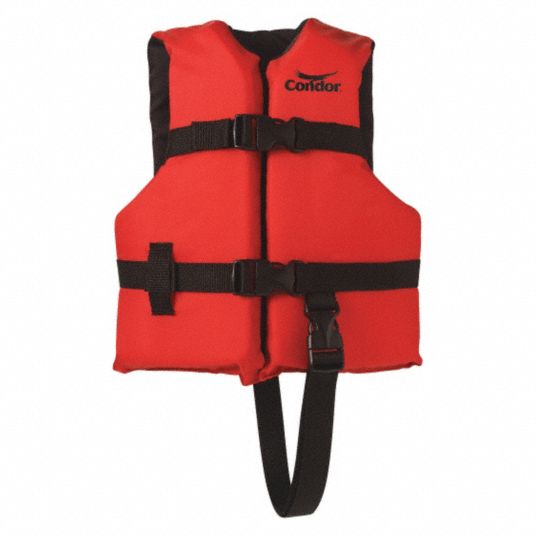 CONDOR Standard Life Jacket, USCG Type III, Foam Flotation Material