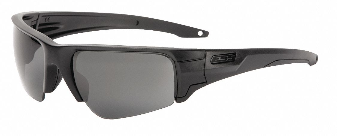 Safety Glasses: Clear Lens Color, Half-Frame, Anti-Fog/Chemical-Resistant/Scratch-Resistant