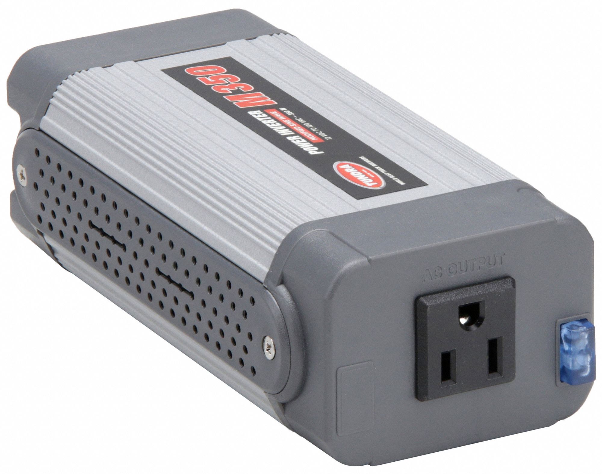 Inverter: Modified Sine Wave, Lighter Plug and Alligator Clips, 350 W Continuous Output Power