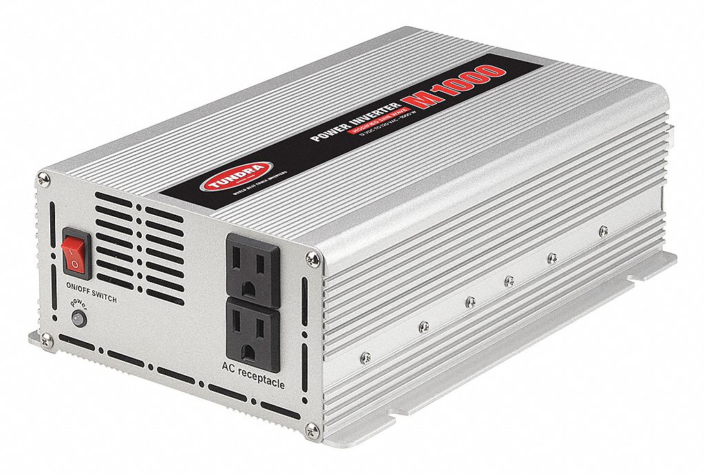 TUNDRA Inverter: Modified Sine Wave, Terminal Blocks, 2,000 W Continuous Output Power, 2 Outlets - 45MR77|M2000 - Grainger TUNDRA Inverter: Modified Sine Wave, Terminal Blocks, 2,000 W Continuous Output Power, 2 Outlets - 45MR77|M2000 - Grainger