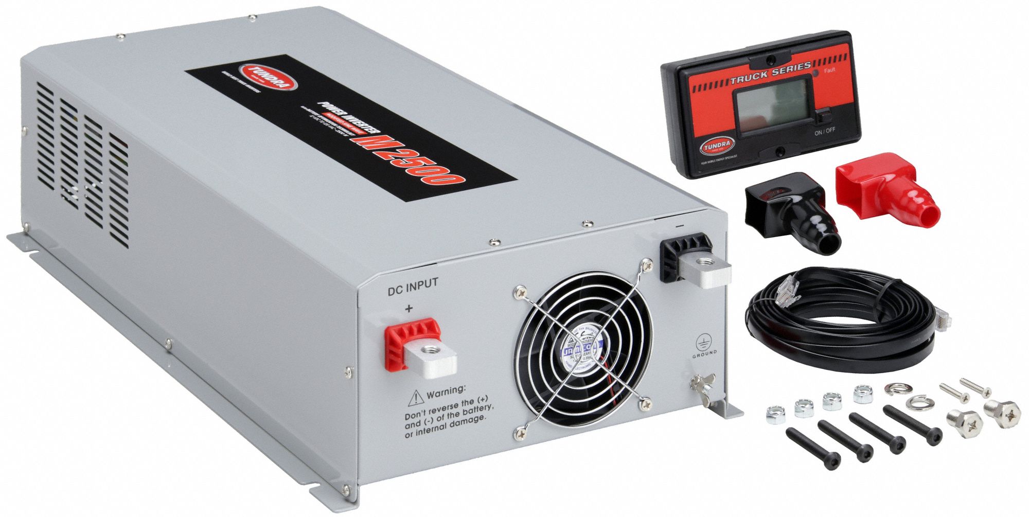 TUNDRA Inverter Modified Sine Wave, Terminal Blocks, 2,500 W