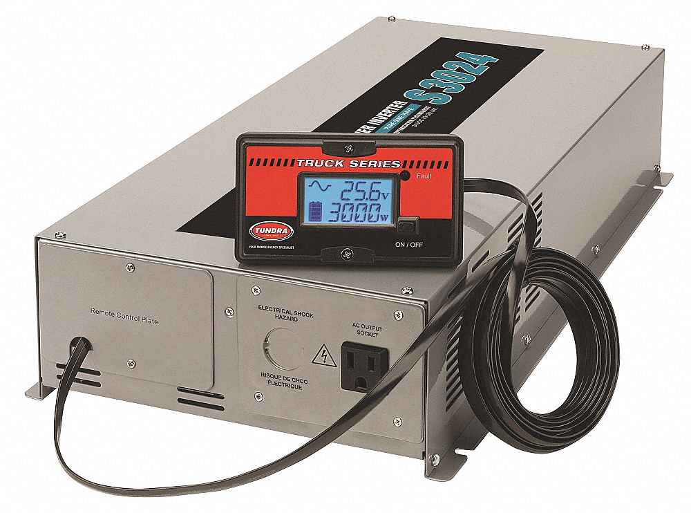 TUNDRA Inverter Pure Sine Wave, Terminal Blocks, 3,000 W Continuous