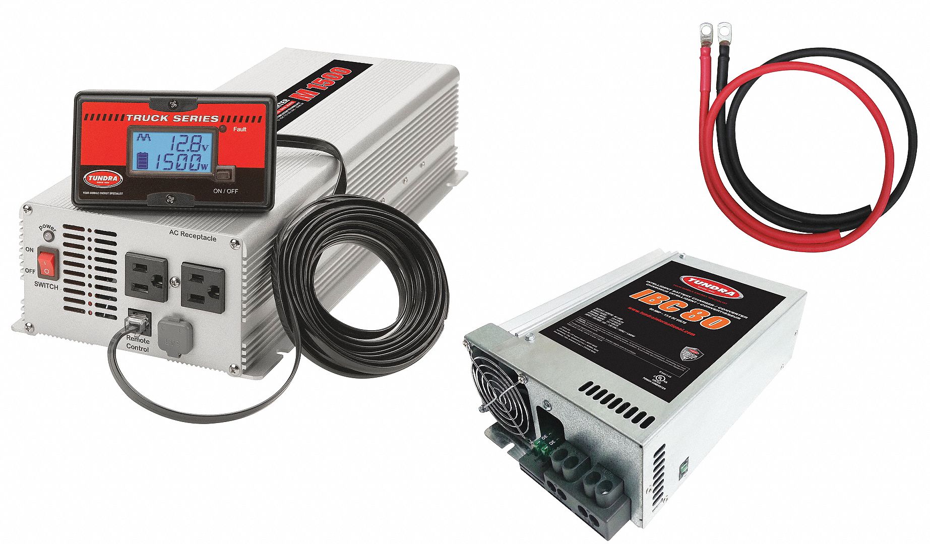 TUNDRA, Modified Sine Wave, 3,000 W Peak Output Power, Inverter and