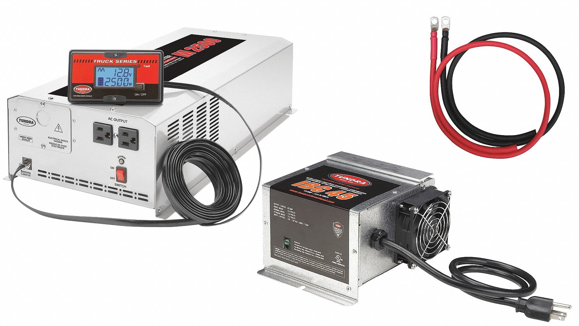 Inverter and Battery Charger: Modified Sine Wave, 5, 000 W Peak Output Power, 10.5 to 15V DC
