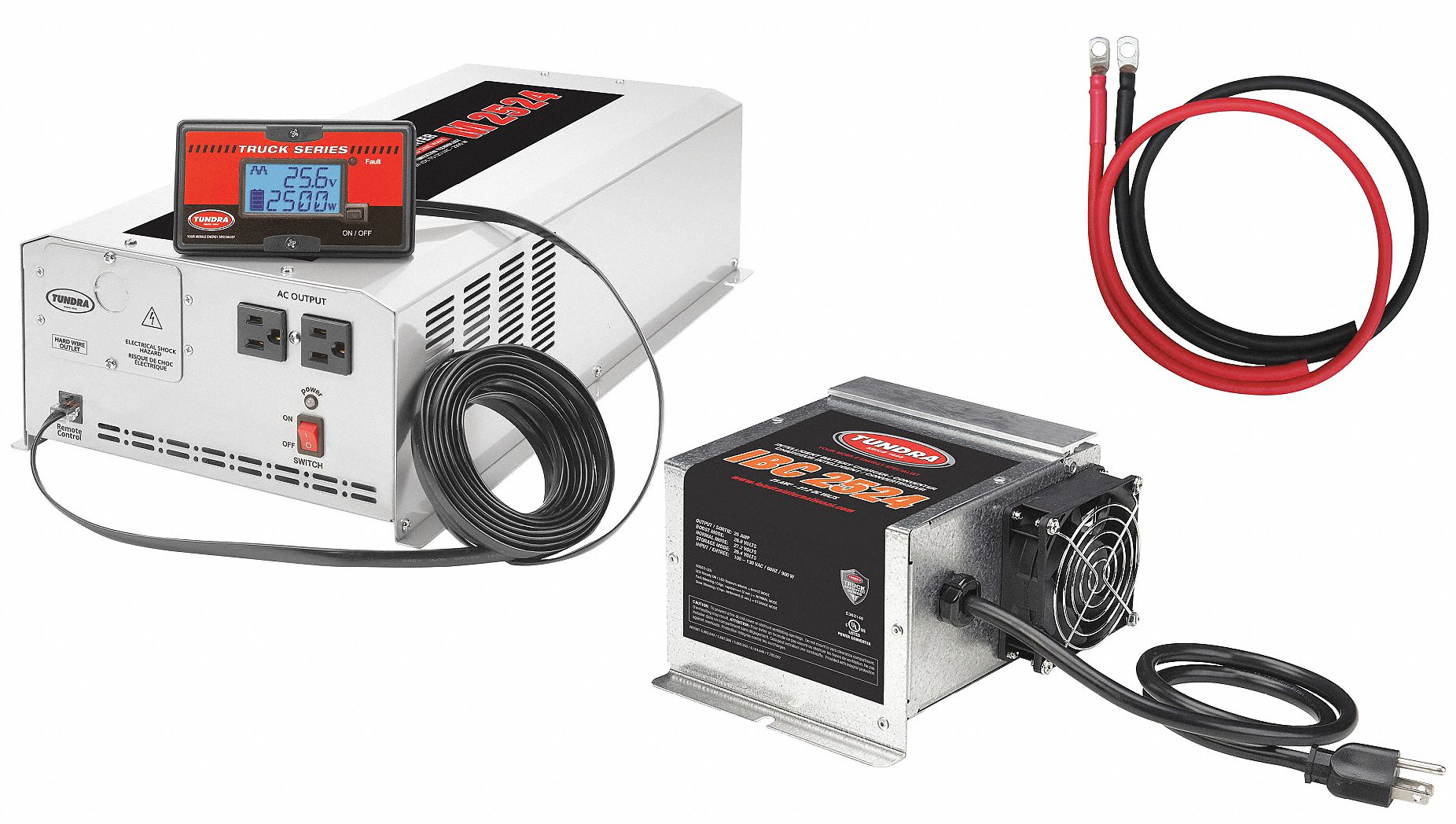 Inverter and Battery Charger: Modified Sine Wave, 5, 000 W Peak Output Power, 10.5 to 15V DC