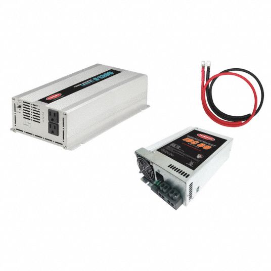 TUNDRA, Pure Sine Wave, 2,400 W Peak Output Power, Inverter and Battery ...