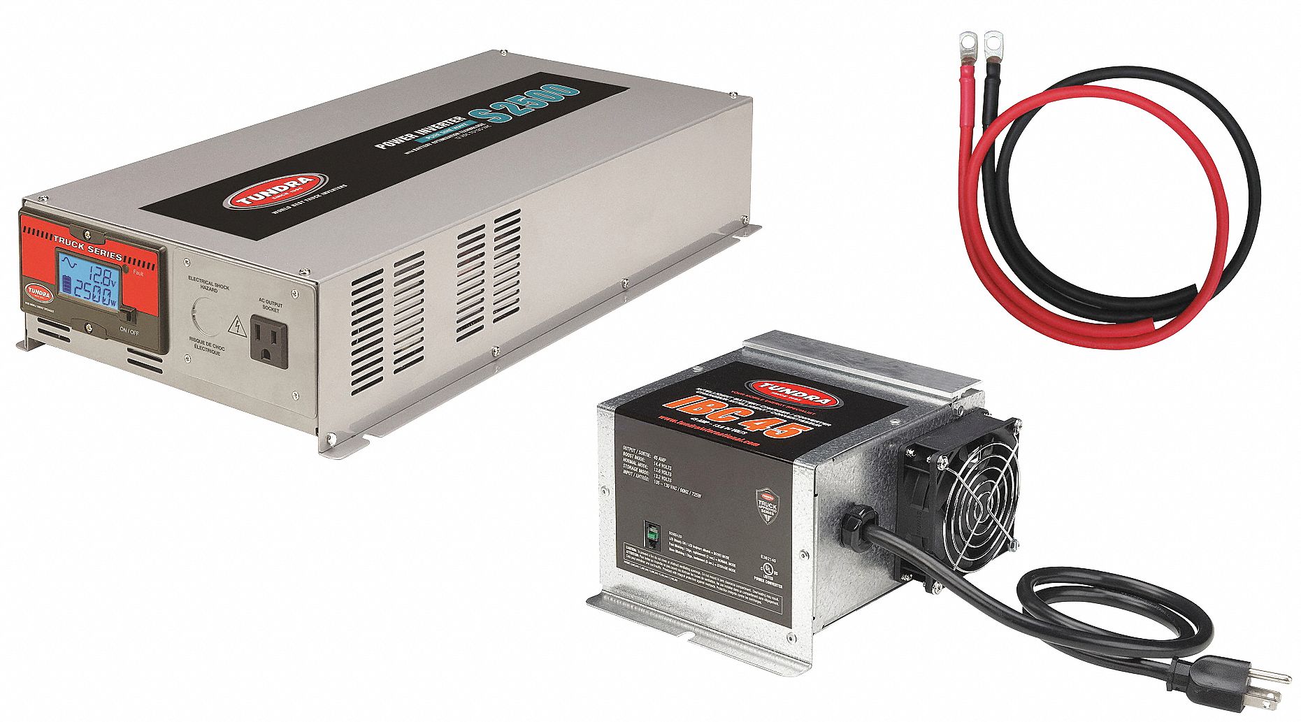Inverter and Battery Charger: Pure Sine Wave, 5, 000 W Peak Output Power, 10.5 to 15V DC