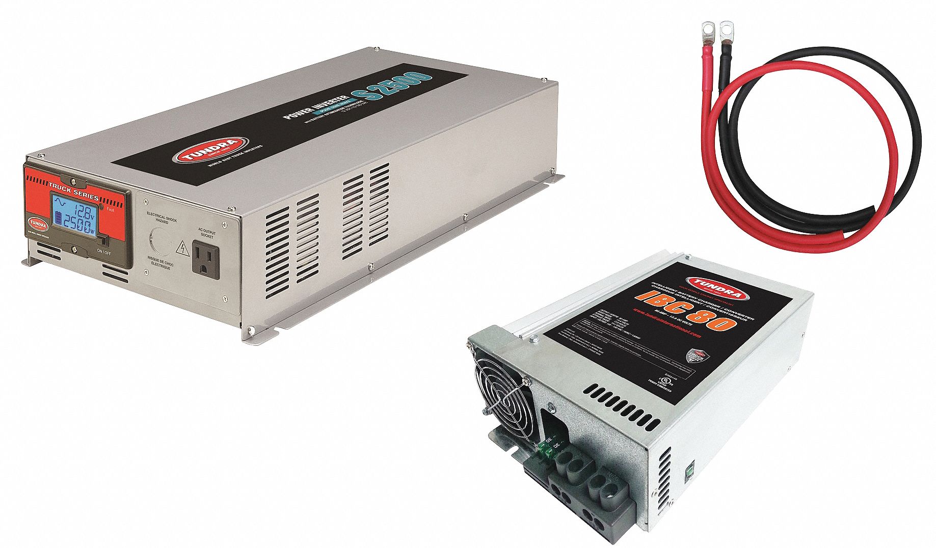 TUNDRA, Pure Sine Wave, 5,000 W Peak Output Power, Inverter and Battery